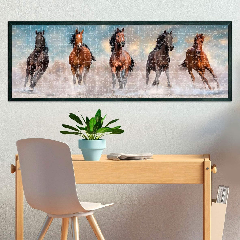 1000pc, Panorama, Horses