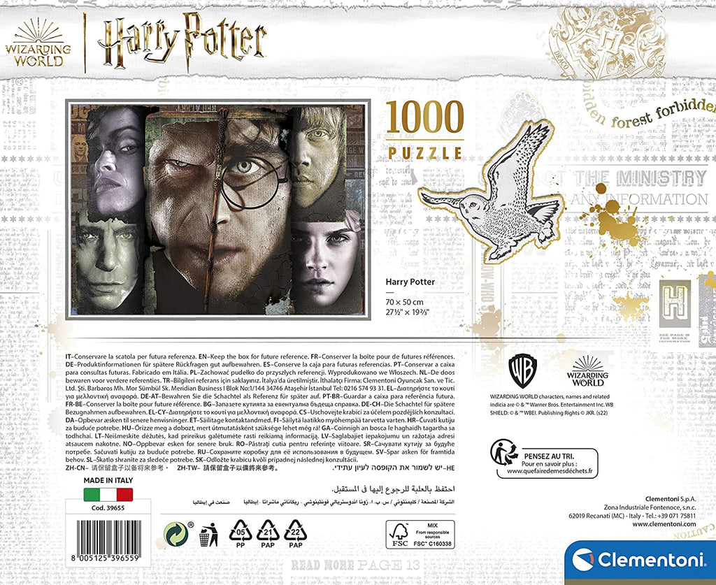 1000pc Harry Potter Puzzle 2022, In Carry Case