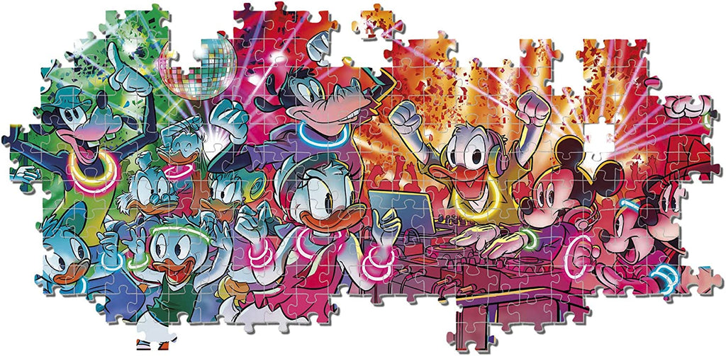 Puzzle 1000 pièces - Disney Panorama - Mickey & Minnie