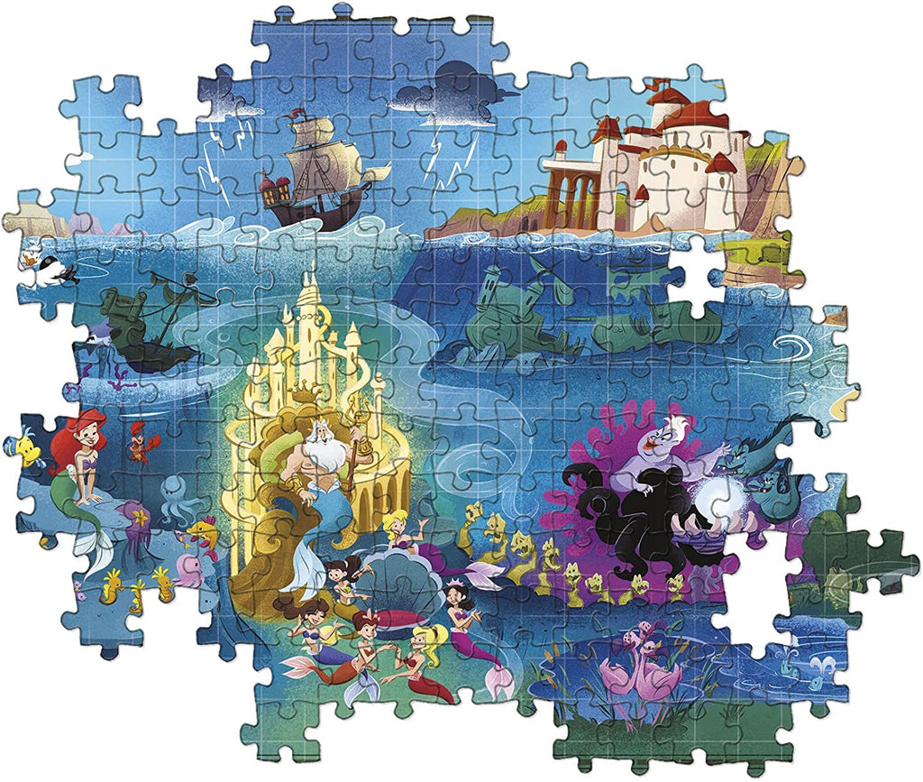 Disney Maps: 1000pc  Little Mermaid