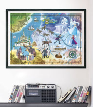 Load image into Gallery viewer, Disney Maps: 1000pc Frozen