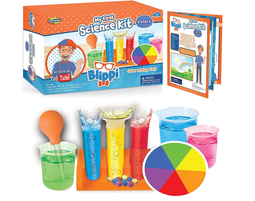 Blippi My First Science Kit-Colours