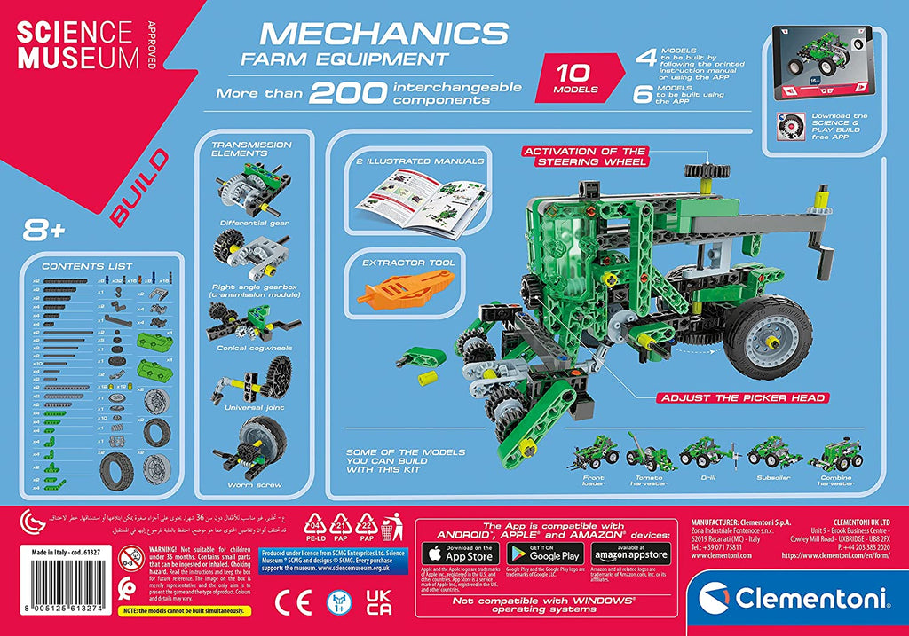 Science Museum: BUILD Mechanics Laboratory: Farm Equipment