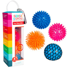 Load image into Gallery viewer, Sense and Grow-Stress Balls-4 Pack