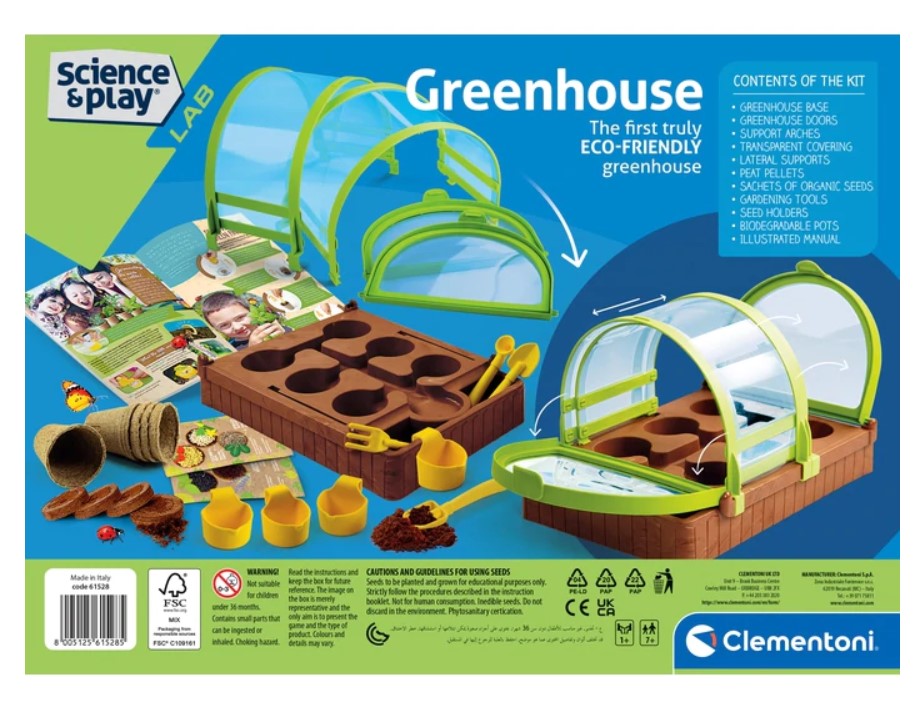 Science & Play:  Greenhouse, Play for the Future Kit