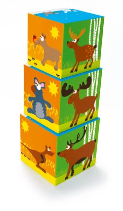 STACKING TOWER ANIMALS OF THE WORLD