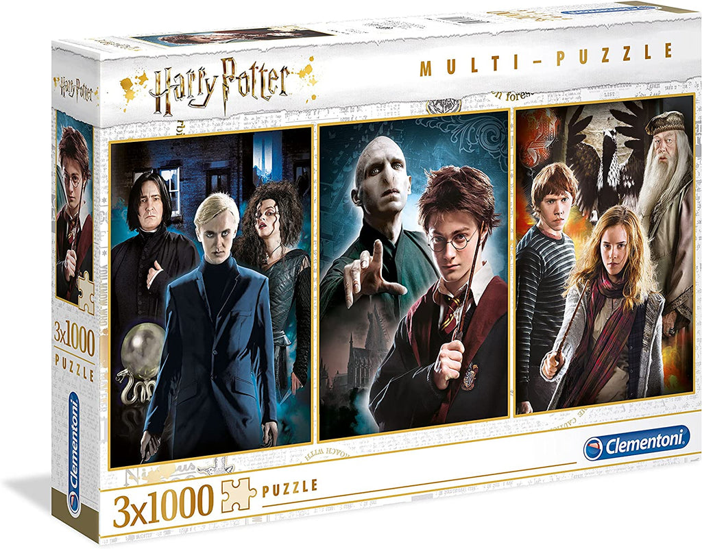 1000pc Harry Potter 3 x 1000pc Puzzles