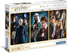 Load image into Gallery viewer, 1000pc Harry Potter 3 x 1000pc Puzzles