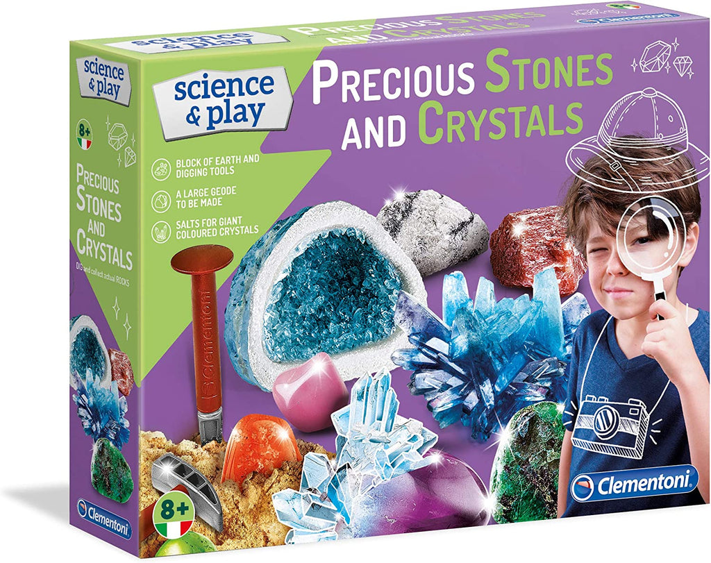 Science & Play: Crystals and Minerals Set