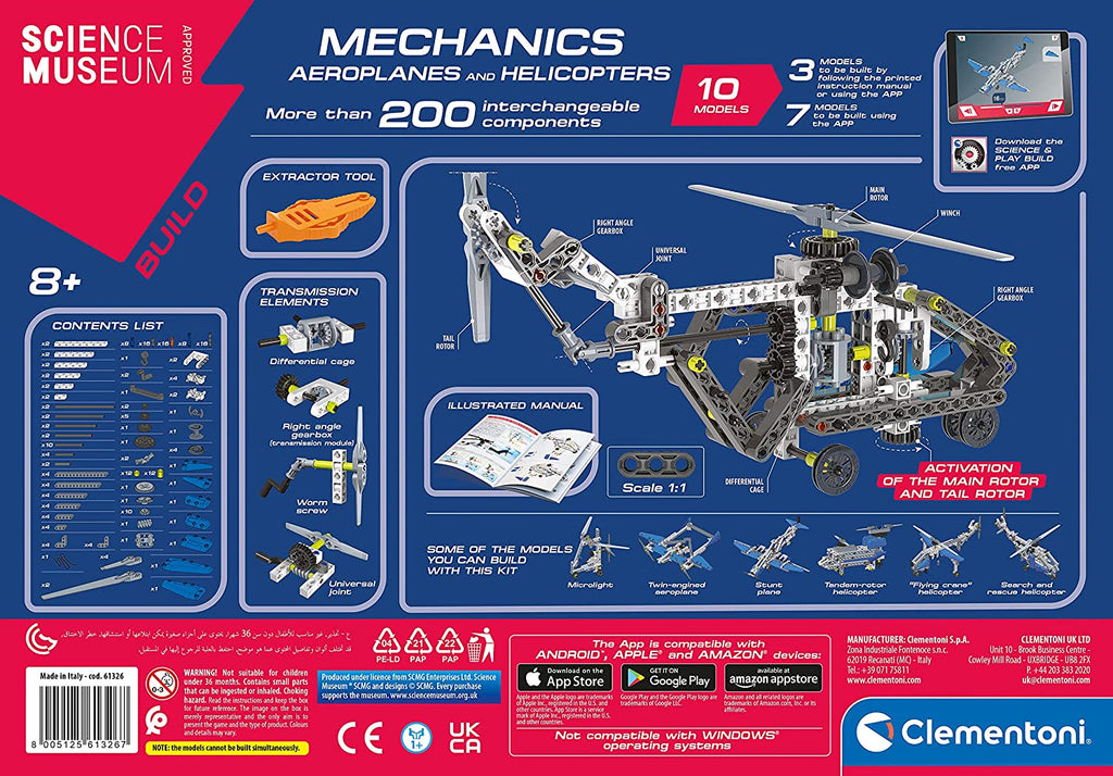 Science & Play: BUILD Mechanics Laboratory Planes& Helicopters