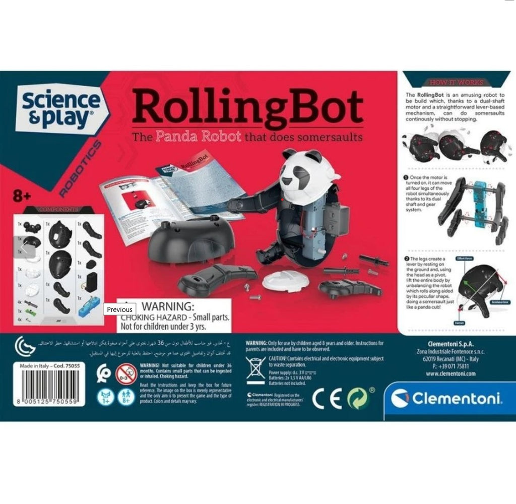Science & Play: ROBOTICS Rolling Bot