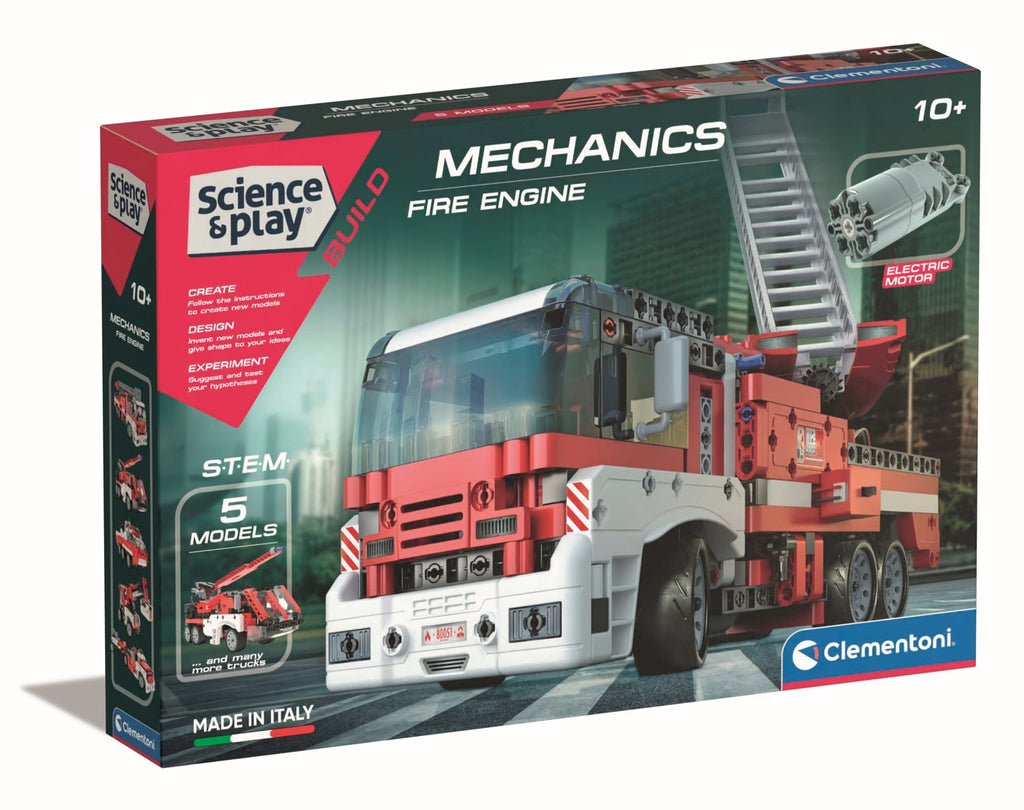 Science & Play: BUILD Mechanics Fire Truck