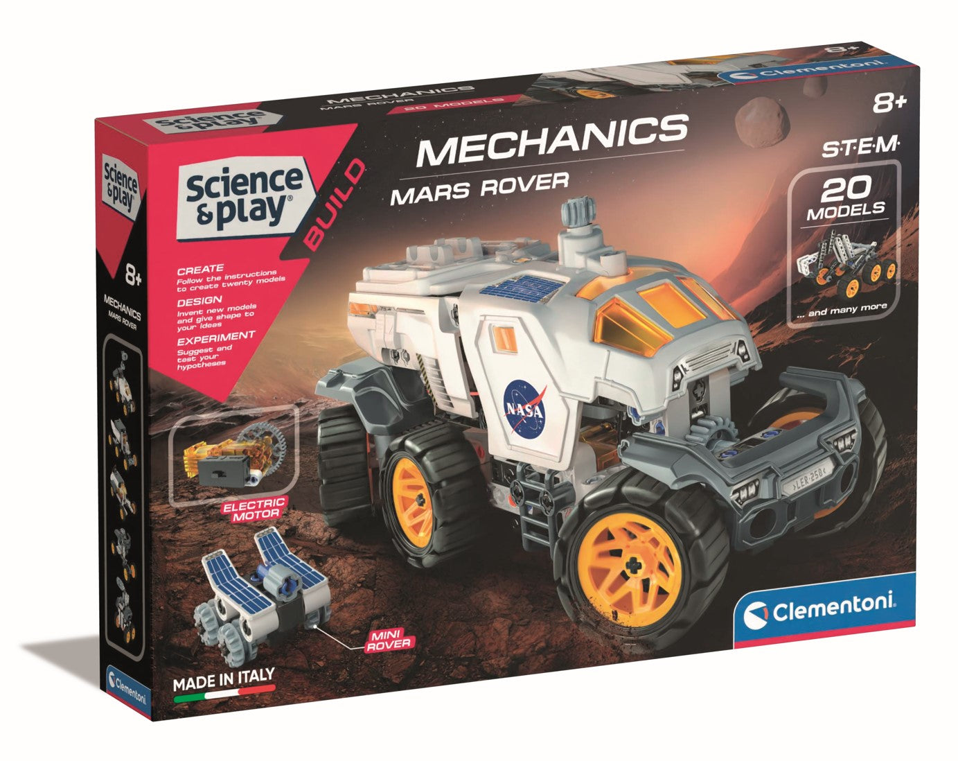 Nasa Rover Toy Science & Play: BUILD Mechanics Lab-NASA Rover – Logical Toys