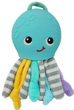 Load image into Gallery viewer, OLLIE OCTOPUS TEETHER BUDDY BLUE