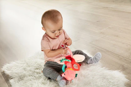 ANAIS RATTLE WITH HANDLES