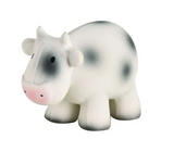 COW - NATURAL RUBBER RATTLE & BATH TOY