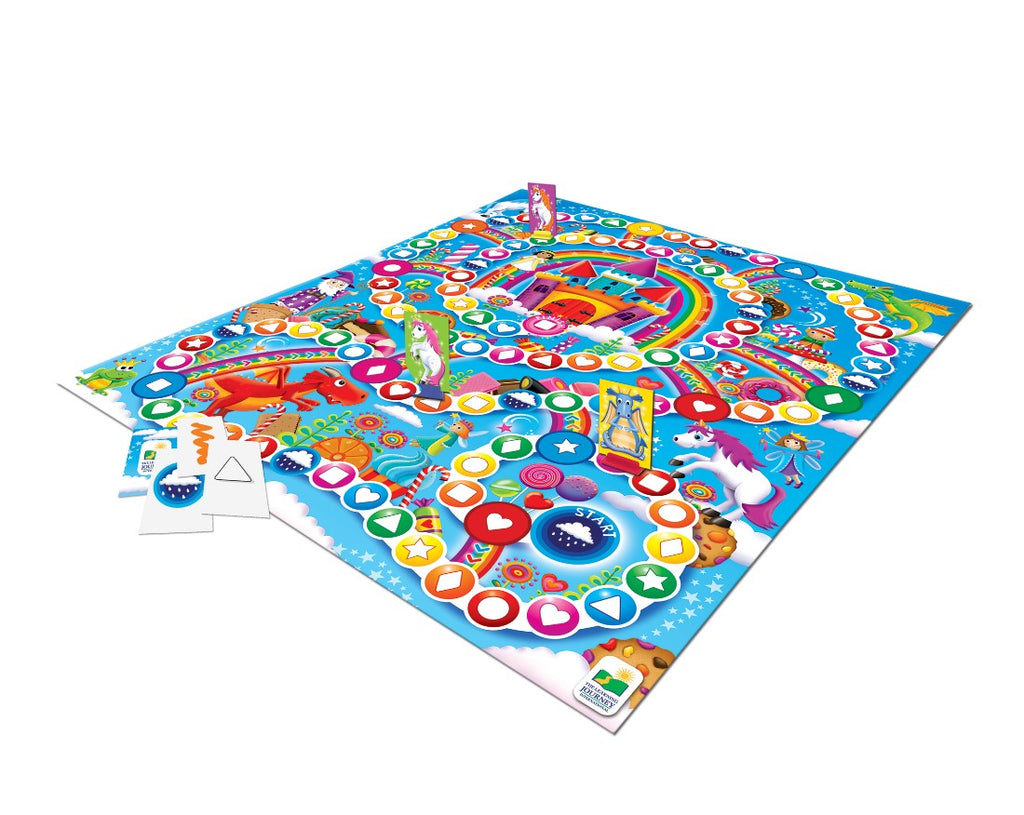 PLAT IT GAME-COLOURS AND SHAPES RACE TO THE