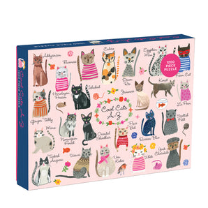 COOL CATS A-Z 1000PC FAMILY PUZZLE