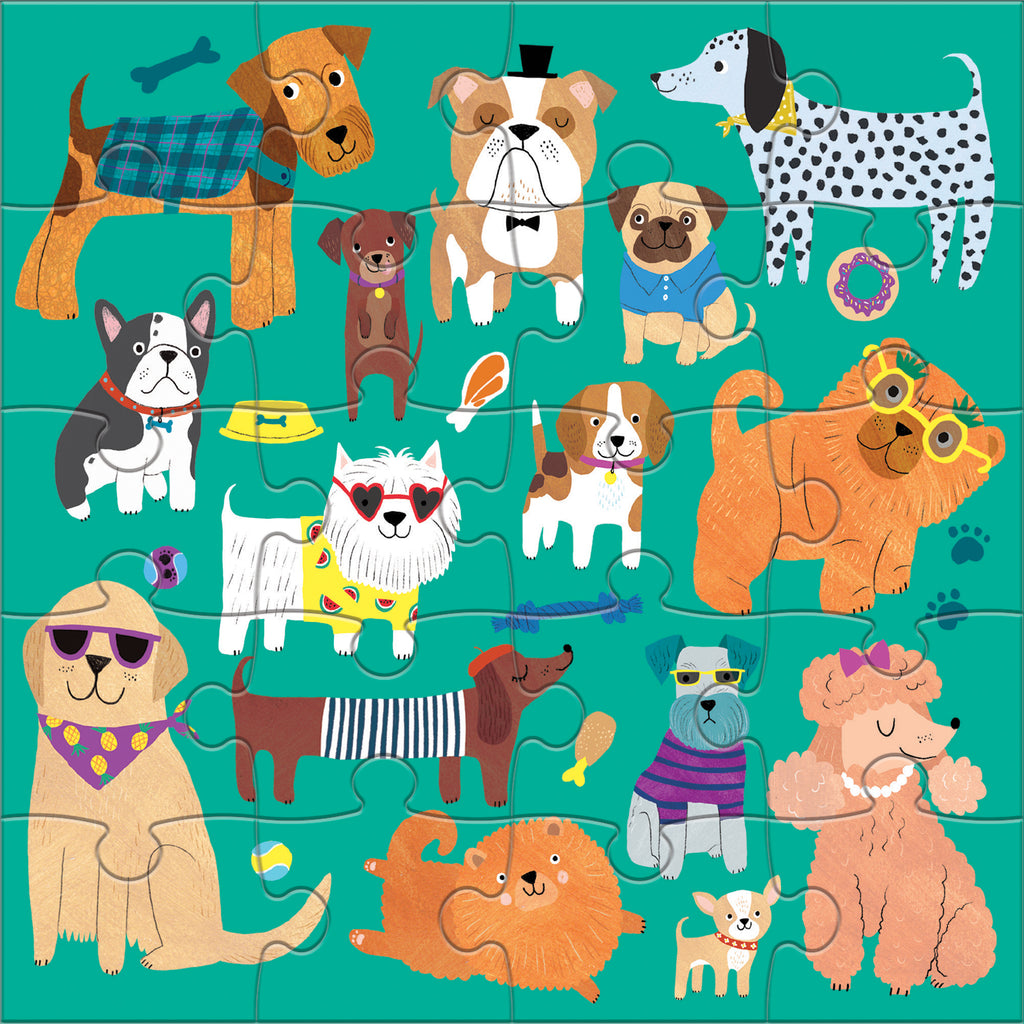 MAGNETIC PUZZLES  CATS AND DOGS  20PCS X 2