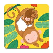 Load image into Gallery viewer, JUNGLE BABIES MATCHING PUZZLES