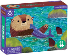 Load image into Gallery viewer, SEA OTTER MINI PUZZLE