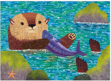 Load image into Gallery viewer, SEA OTTER MINI PUZZLE