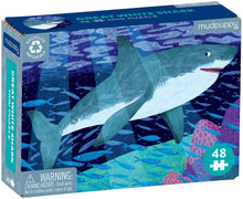 Load image into Gallery viewer, GREAT WHITE SHARK MINI PUZZLE