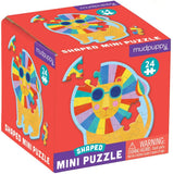 RAINBOW LION, MINI SHAPED PUZZLE, 24PCS, F20