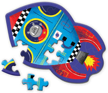 Load image into Gallery viewer, SPACESHIP, MINI SHAPED PUZZLE, 24PCS,