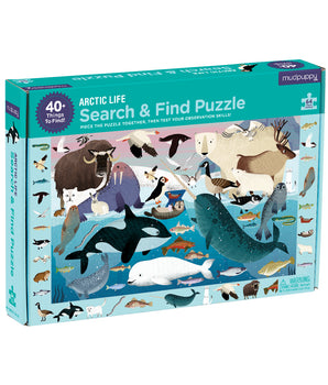 Search & Find Arctic Life 64 Piece Puzzle
