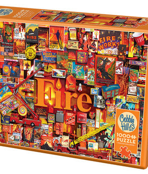 FIRE PUZZLE  1000PCS  THE ELEMENTS PROJECT
