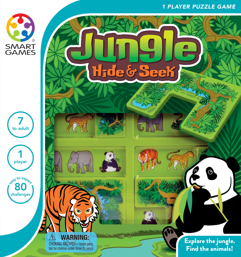 HIDE AND SEEK JUNGLE  DOUBLE SIDED