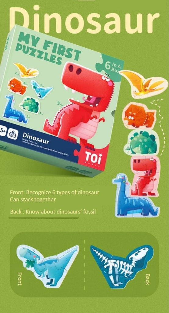 TOI - My First Puzzles-Dinosaur, 2+