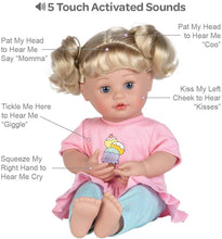 Load image into Gallery viewer, MY CUDDLE &amp; COO BABY TOUCH ACTIVATED DOLL SWEET DREAMS 38.1CM