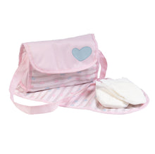 Load image into Gallery viewer, Classic Pastel Pink Diaper Bag