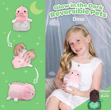 Load image into Gallery viewer, Snuggle &amp; Glow Reversable Pal Dino-15.24cm Doll
