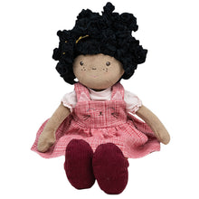Load image into Gallery viewer, Madison- Dark Skin Girl-Natural, Sustainable, Ethical Handmade, 42cm