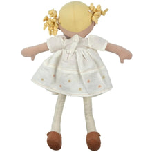 Load image into Gallery viewer, Linen Collection: Priscy - Blonde Hair Doll with White Linen Dress