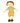 JACK 35CM GINGER HAIR