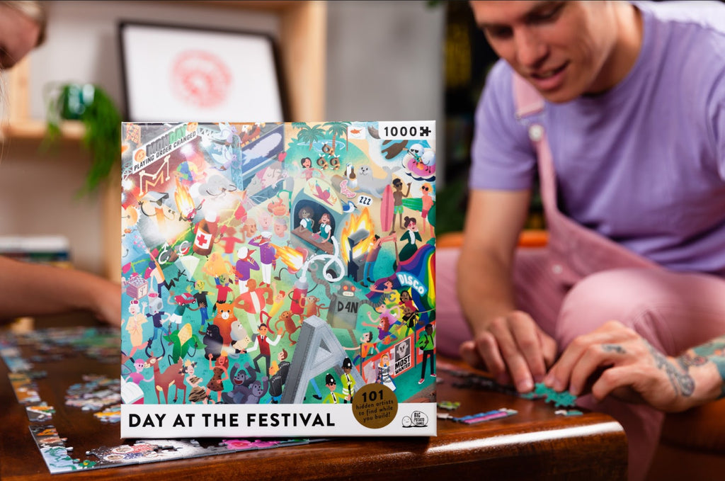 Day at the Festival Puzzle\Game, 1000pcs