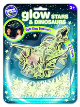 Load image into Gallery viewer, GLOW STARS AND DINOSAURS  43PCS