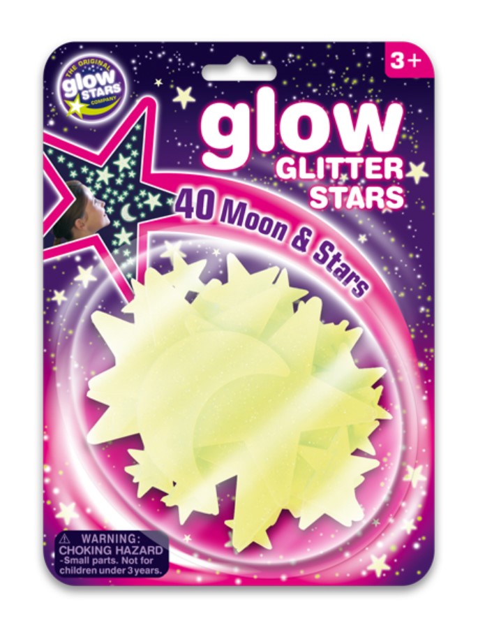 Glow Glitter Stars 2021