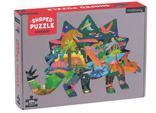 Load image into Gallery viewer, DINOSAURS 300 PIECE SHAPED SCENE PUZZLE