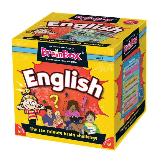 BRAINBOX ENGLISH  55 CARDS