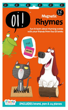Load image into Gallery viewer, OI ! MAGNETIC RHYMES  3-6 YRS