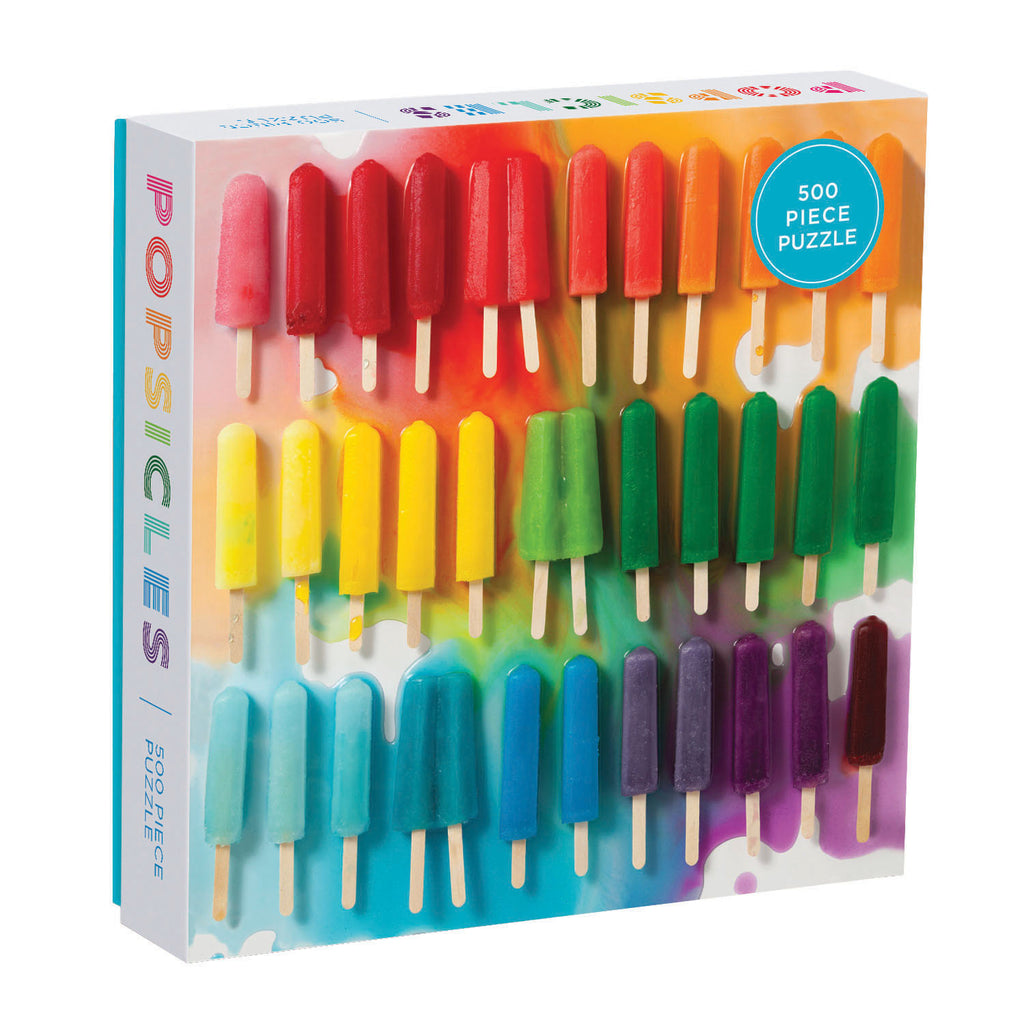 Rainbow Popsicles 500pc Puzzle