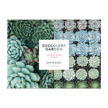 Load image into Gallery viewer, SUCCULENT GARDEN 2-SIDED 500 PIECE PUZZLE