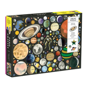 Zero Gravity 1000pc puzzle with Shaped Pieces