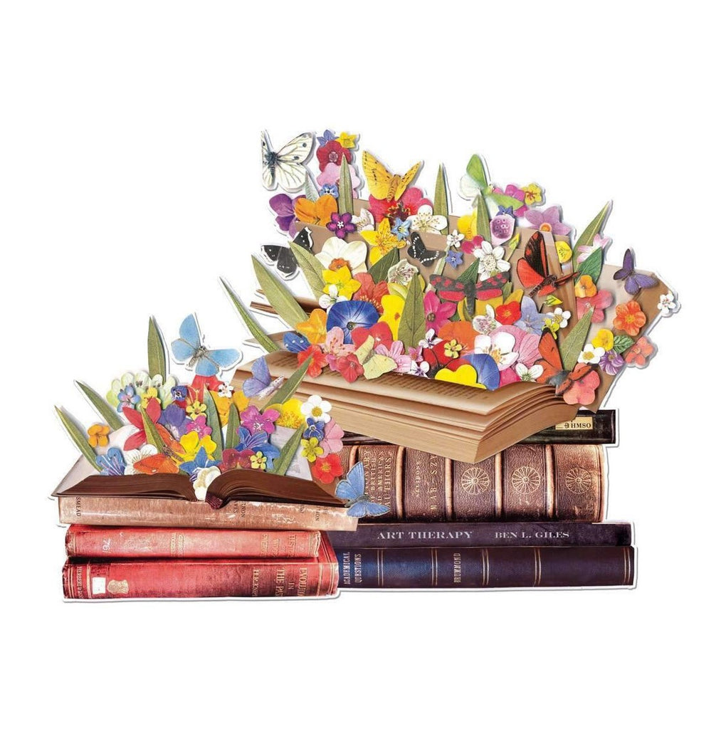 GALISON: BLOOMING BOOKS, 750PC SHAPED