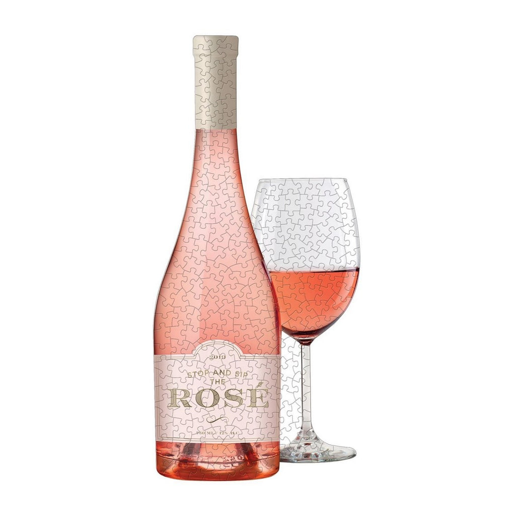 Rosé All Day Set of Two Shaped Puzzles